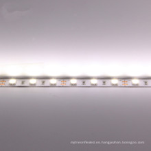 interior IP20 blanco puro SMD 5050 24v 60 led por metro luz de tira llevada flexible